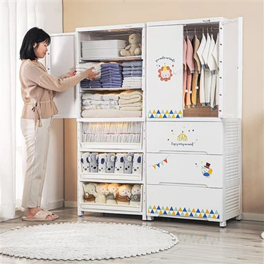 Armari d'emmagatzematge de roba de gran capacitat